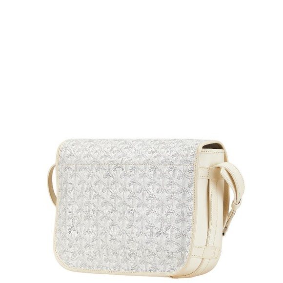 Goyard Belvedere Bag leather white MM Shoulder - Picture 2 of 8